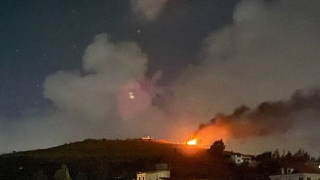 قصف بين رميش وعيتا الشعب