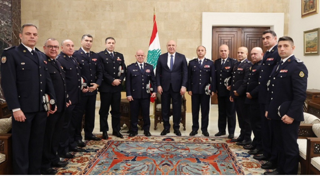 اللواء لاوندس من بعبدا: ملتزمون بمكافحة الفساد وحماية هيبة الدولة