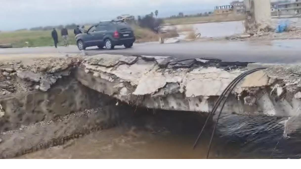 إغلاق تام لمعبر العريضة بسبب العاصفة