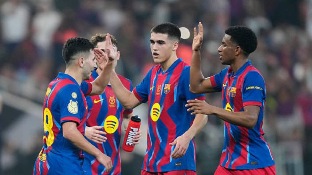 برشلونة يكتسح أتلتيك بلباو ويتأهل إلى نهائي كأس السوبر الإسباني