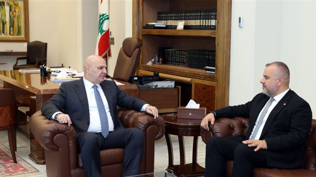 رئيس الجمهورية استقبل عبد المسيح مهنئأ بانجازات العهد المحققة