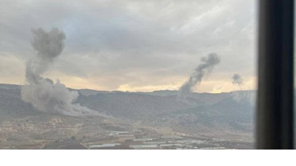 غارات على ميدون – البقاع الغربي