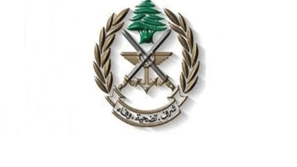 الجيش: توقيف مواطنَين لارتكابهما جرائم مختلفة منها إطلاق النار على دورية للجيش