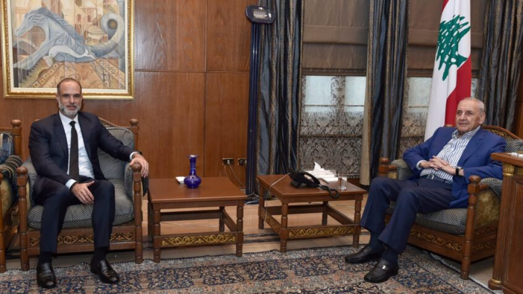 الرئيس بري تابع الاوضاع مع رسامني واستقبل وفدا من ديوان المحاسبة والتقى الحوت ومحافظ بيروت