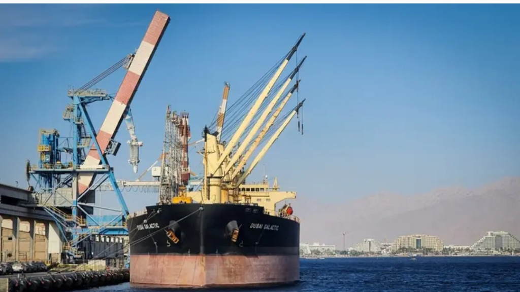 شللٌ شبه كامل في ميناء “إيلات”