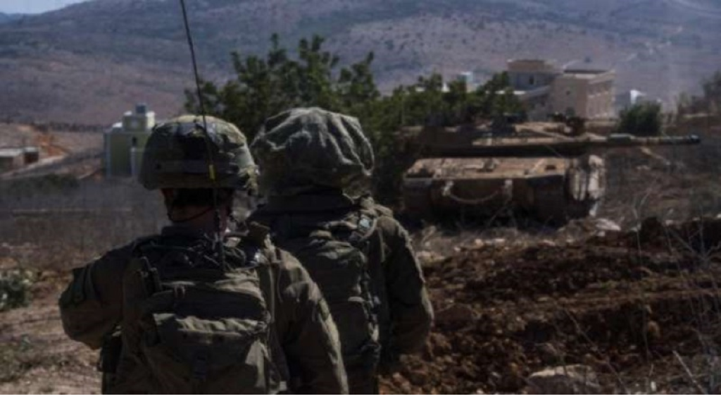 العدو ينذر سكان مشغرة (صور)