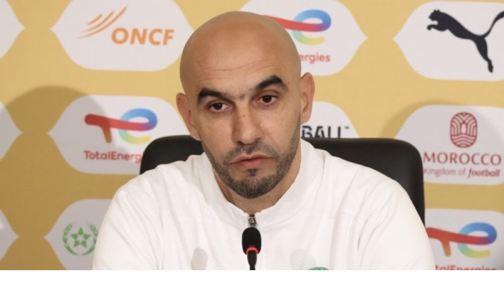 الركراكي: بلوغ النهائي كان حلمًا ونريد التتويج أمام السنغال