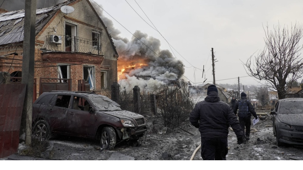 أوكرانيا تتعرض لهجوم روسي بـ200 مسيرة