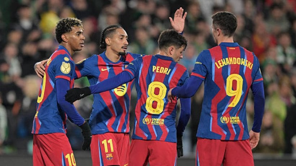 برشلونة يتصدر توقعات أوبتا للفوز بالدوري الإسباني