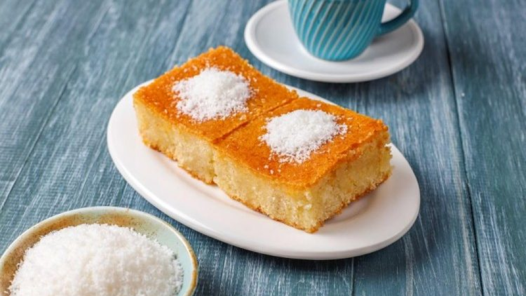 وصفة كيكة السميد التركية