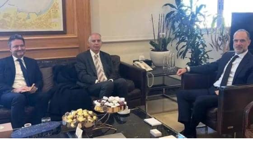 رسامني استقبل السفير الفرنسي وناقش مشاريع النقل