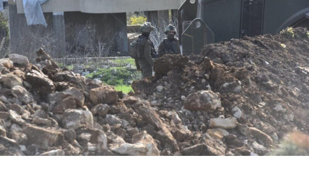 تفجير منزل في مركبا