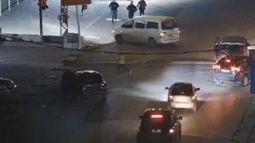 بالفيديو- حادث 