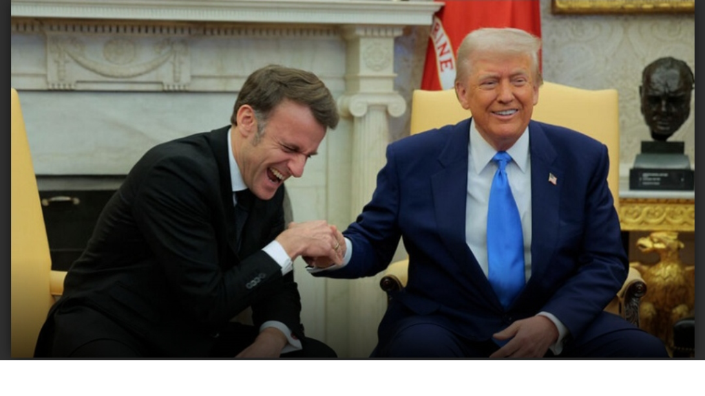 ماكرون يهادن ترامب برسالة “واتس آب”: “صديقي.. فلنجتمع في قمة G7”