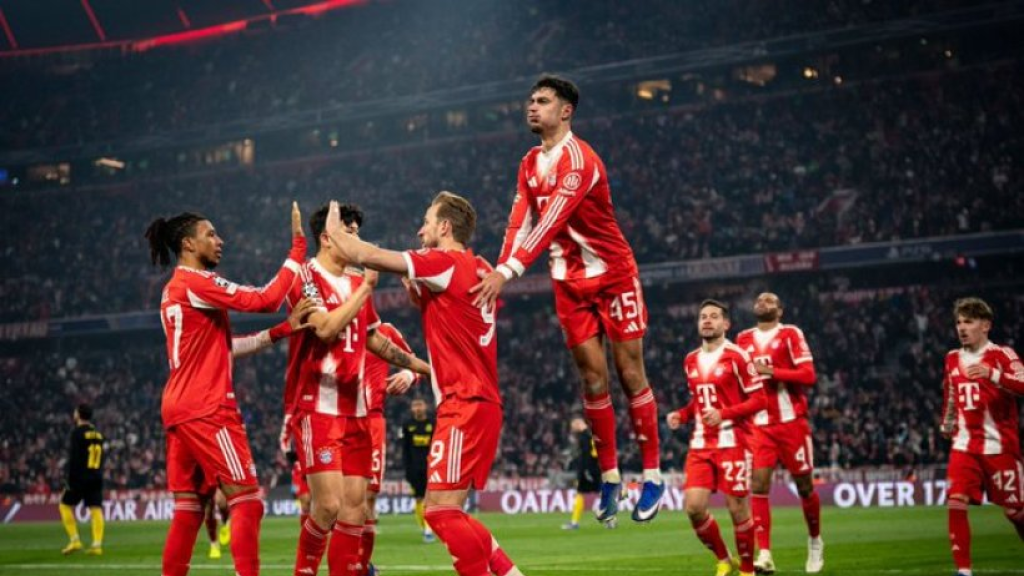 بايرن ميونيخ يضمن التأهل إلى دور الـ16 بدوري أبطال أوروبا