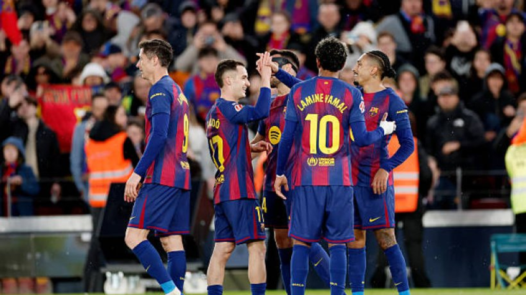 برشلونة يحطم شباك ريال أوفييدو ويعتلي صدارة الليجا