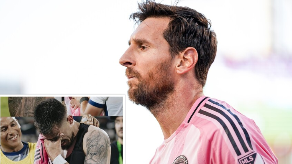 قميص ميسي يلهب المشاعر.. لاعب ينهار بالبكاء بعد مواجهة إنتر ميامي