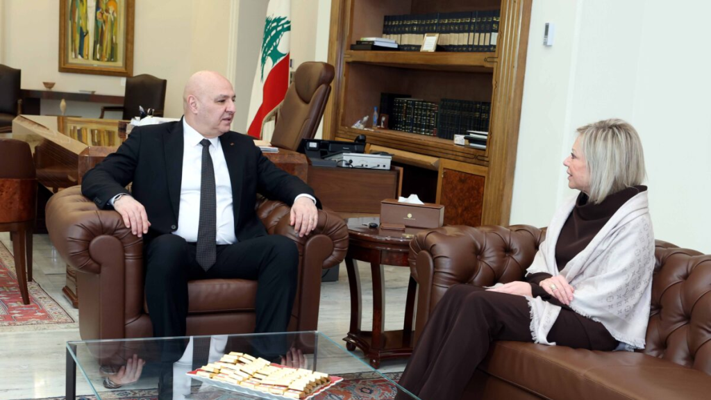 الرئيس عون إلتقى المنسقة الخاصة للأمم المتحدة في لبنان وعرض معها الأوضاع العامة في الجنوب في ضوء إستمرار الإعتداءات الإٍسرائيلية