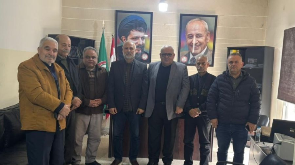 الجبهة الديمقراطية التقت قيادتي حركة أمل وحزب الله في صيدا