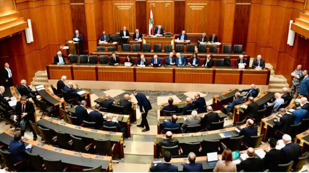 استئناف جلسة مجلس النواب