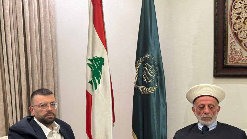 أحمد الحريري يلتقي مفتي حاصبيا ومرجعيون