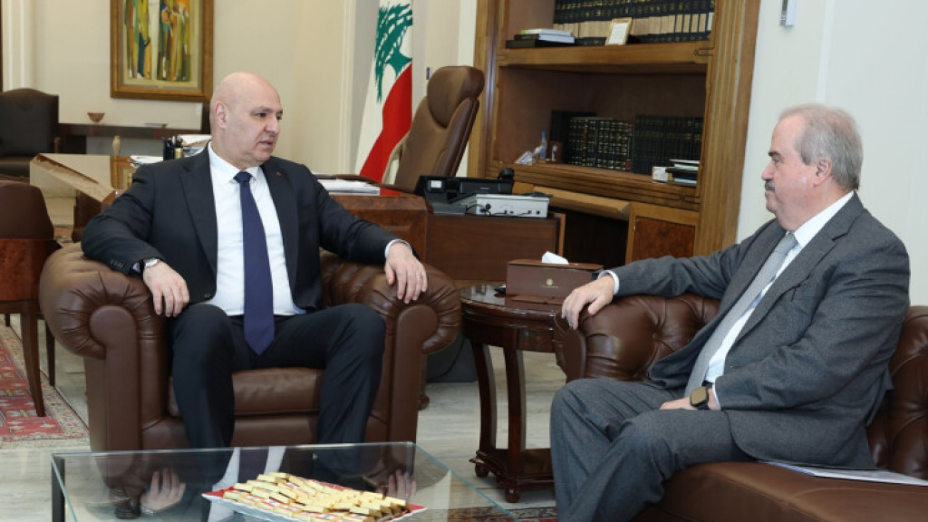 لقاء بين عون وجابر.. وهذا ما تم بحثه