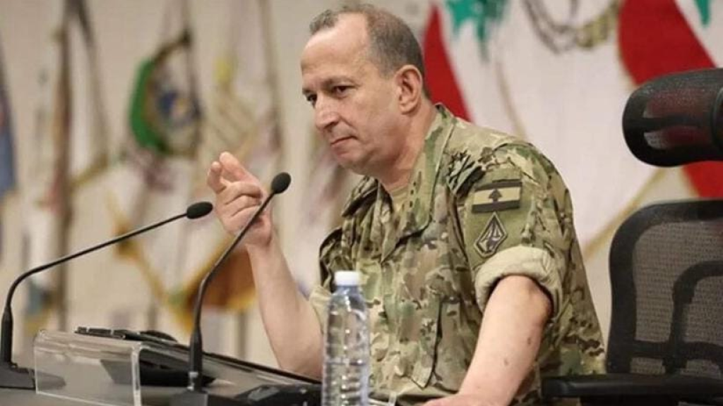 لقاء بين قائد الجيش ورئيس مكتب شؤون الشرق الأوسط في الخارجية الأميركية