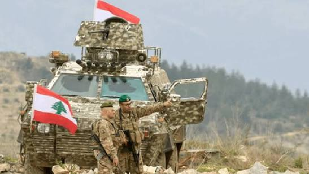 تمارين تدريبية للجيش في حقل رماية الناقورة