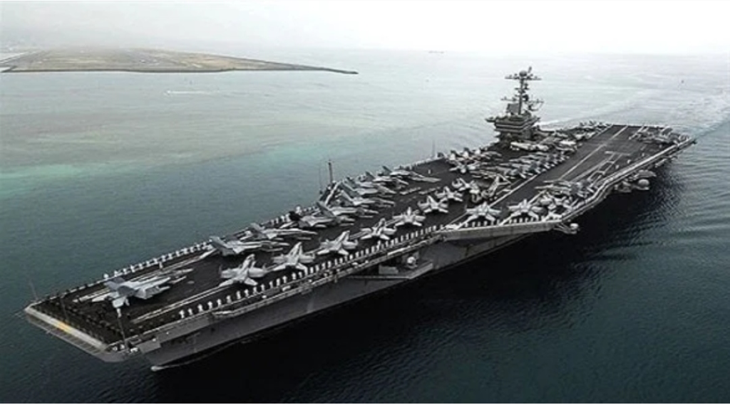 إيران تتوعد باستهداف حاملة الطائرات الأميركية!