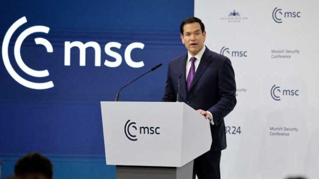 روبيو يوجه رسالة تهدئة إلى الأوروبيين ويدعوهم للانضمام إلى طموحات ترامب