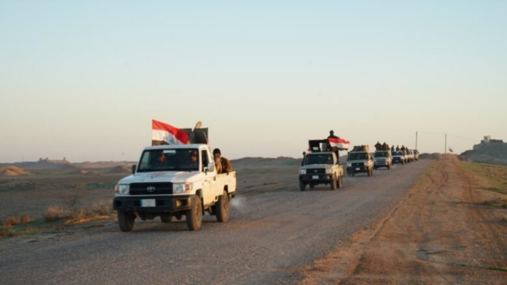 قوات الحشـ.ـد الشعبي تنفذ انتشارًا ميدانيًا واسعًا في جنوب نينوى