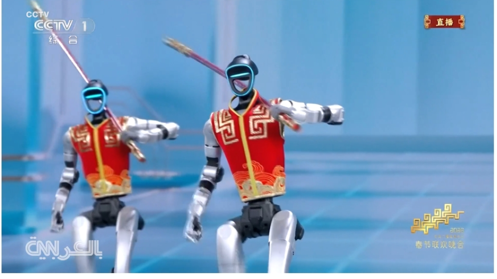 روبوتات شبيهة بالبشر تقاتل وتخطف أنظار الجمهور في مهرجان الربيع الصيني