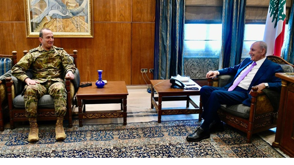 بري يلتقي قائد الجيش