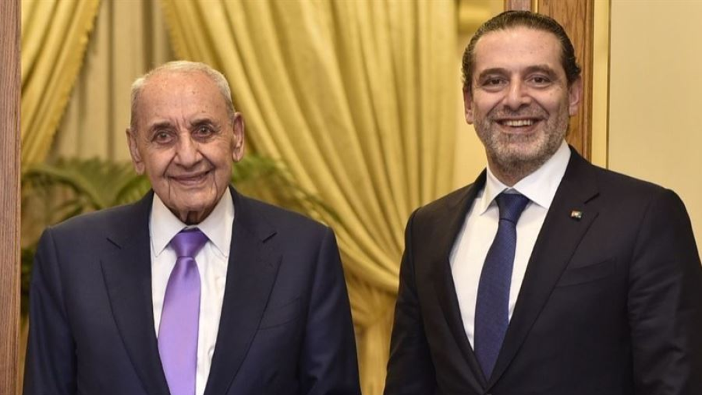 لقاء بين بري والحريري عرض الأوضاع وشؤونا وطنية