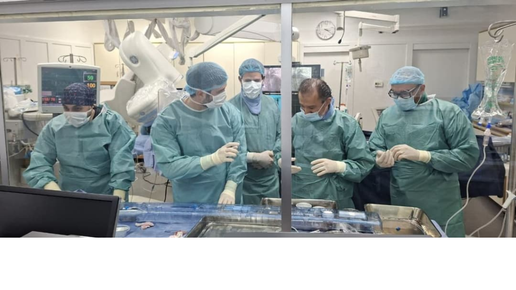 زراعة أول صمام رئوي عبر الجلد في لبنان