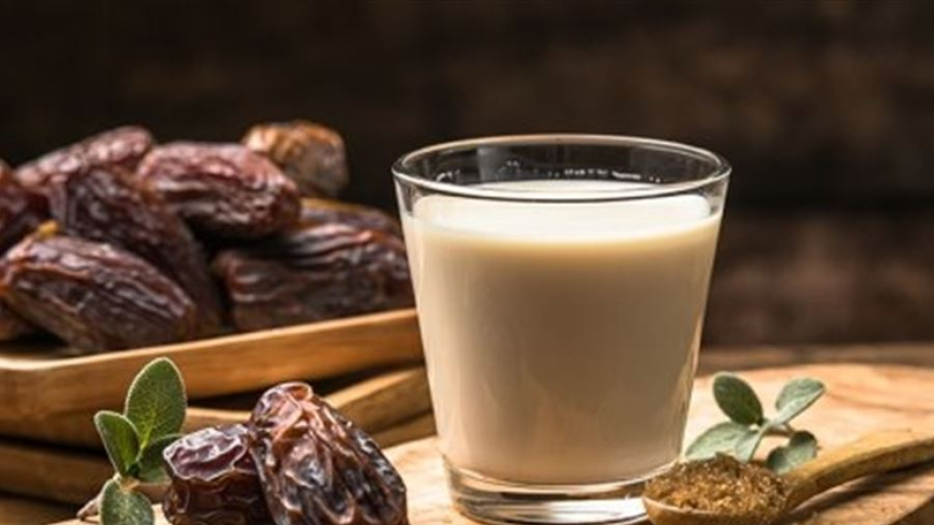 التمر بالحليب.. 