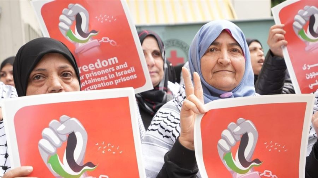 اعتصام فلسطيني في بيروت طالب بتحرك دولي لقضية الأسرى