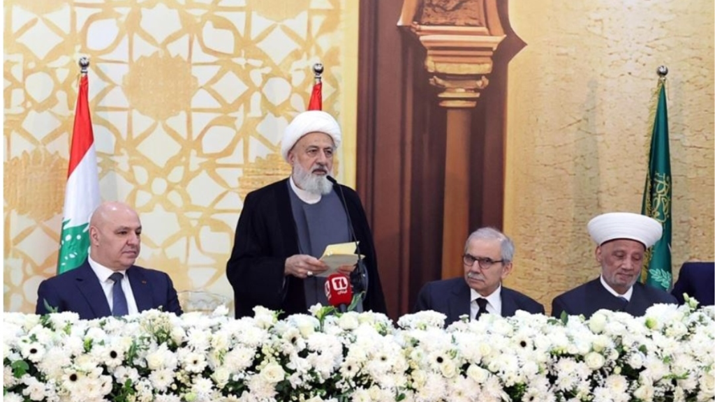 الخطيب في إفطار المجلس الإسلامي الشيعي الأعلى: نحن مع مشروع الدولة التي تحرر الأرض