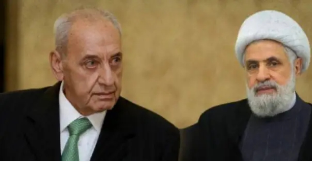 رسالة من الشيخ قاسم الى الرئيس بري