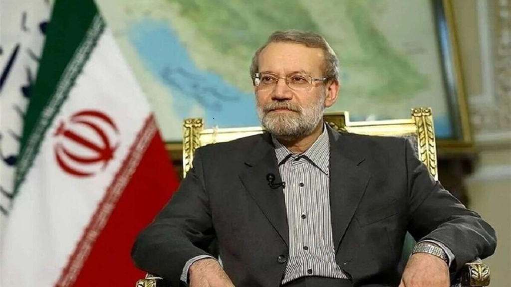  لاريجاني يصف تهديد ترامب بتشديد الضربات على إيران بأنها 