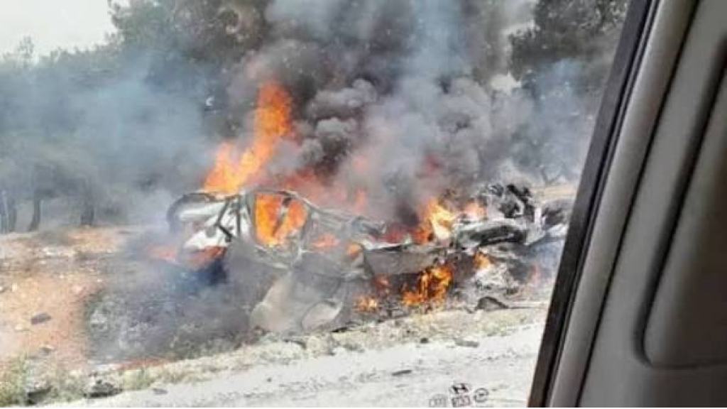 3 شهداء باستهداف سيارة في عين ابل