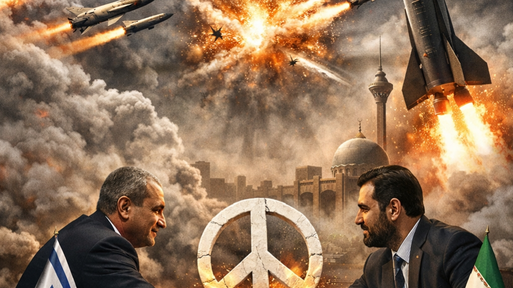 “سلامٌ على حافة الصواريخ: حين تتحوّل المفاوضات إلى وقودٍ للحرب في معادلة تل أبيب–طهران”