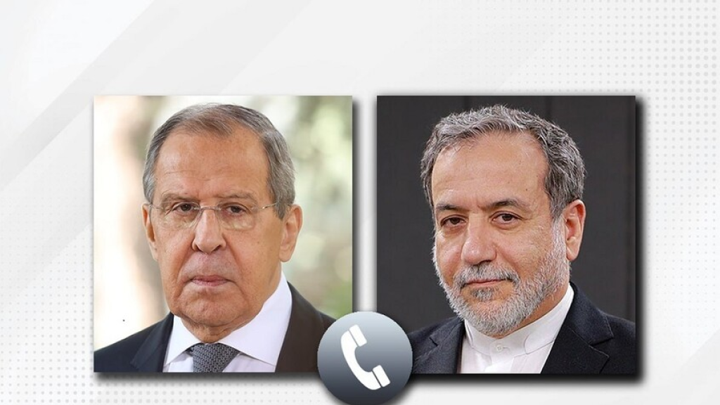 وزير الخارجية الروسي يناقش مع نظيره الإيراني خطر امتداد الحرب إلى منطقة بحر قزوين