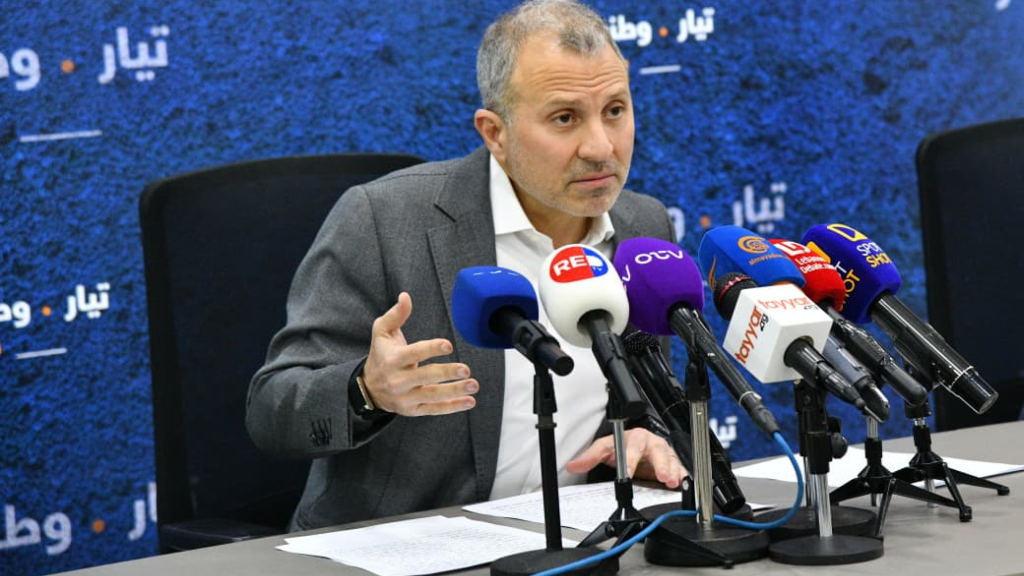 باسيل يطلق مقترحاً لحماية لبنان ولاءات ثلاثة ضد الإحتلال الإسرائيلي والفتنة الداخلية والتدخل السوري