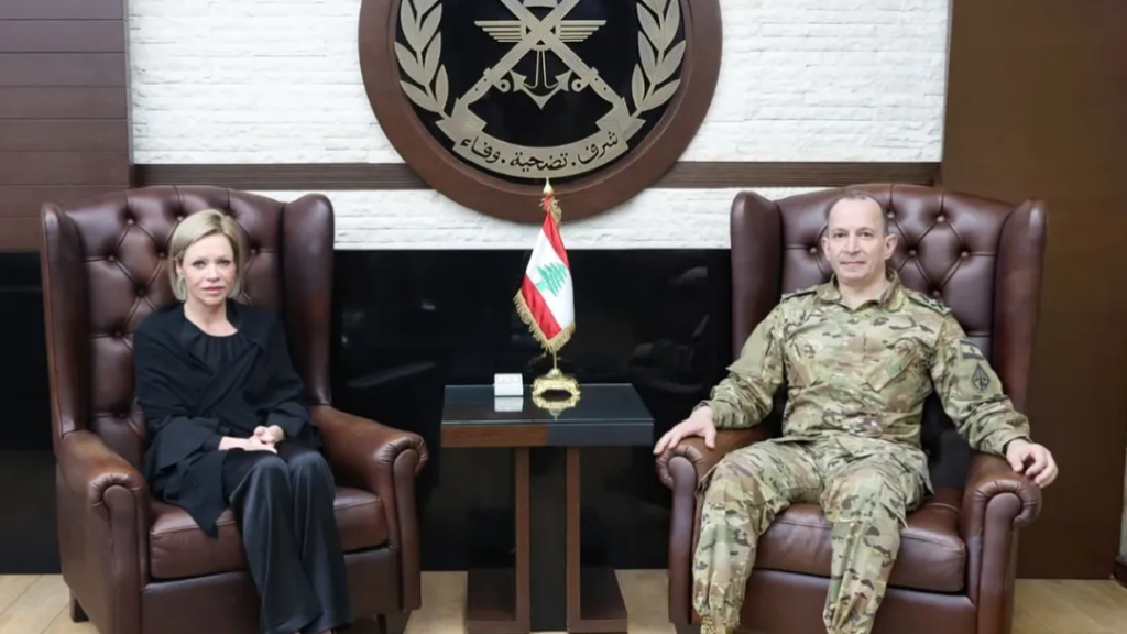 استقبالات العماد قائد الجيش 