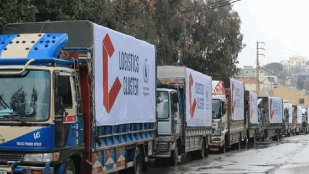 قافلة مساعدات دولية تصل إلى القرى المسيحية في مرجعيون