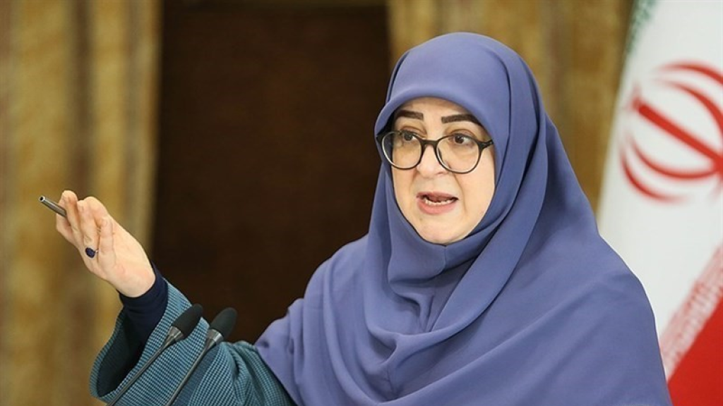 المتحدثة باسم الحكومة الإيرانية: قصف مستشفى “دل آرام سينا” جريمة حرب مكتملة الأركان