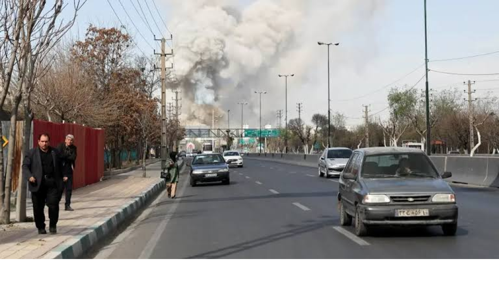 استهداف مطار سليماني الدولي في إيران