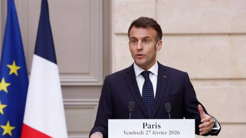 ماكرون: اتفاق وقف إطلاق النار يجب أن يشمل لبنان