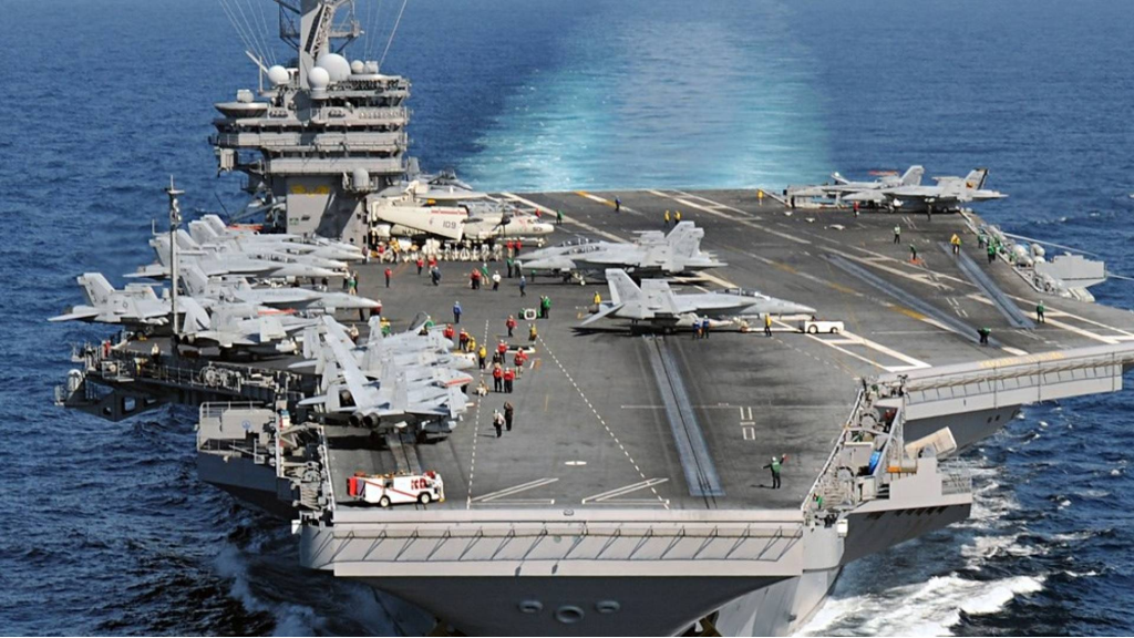 تعزيزات أمريكية في المتوسط: حاملة الطائرات 